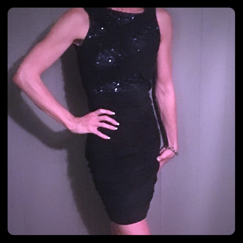 Sequined Cocktail Dress